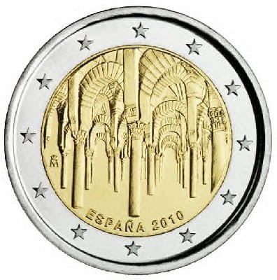 2 € Hiszpania Kordoba UNESCO 2010