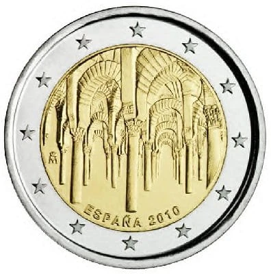 2 € Hiszpania Kordoba UNESCO 2010