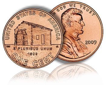 USA 1 c Narodziny Lincolna 2009 P lub D nr1