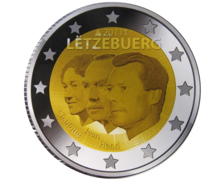 2 € Luksemburg Wielki Książę Jan Luksemburski 2011