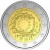 2 € Belgia 30 lat flagi UE 2015
