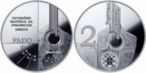 2,5 € Portugalia Fado 2015
