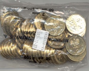 2 zł worek 50 szt. Miasta w Polsce - Mława 2011