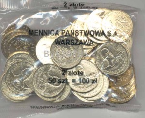 2 zł worek 50 szt. Powstania Śląskie 2011