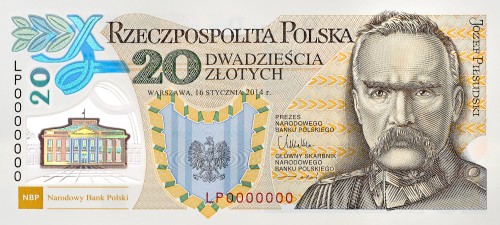 20 zł 100. rocznica utworzenia Legionów Polskich 2014