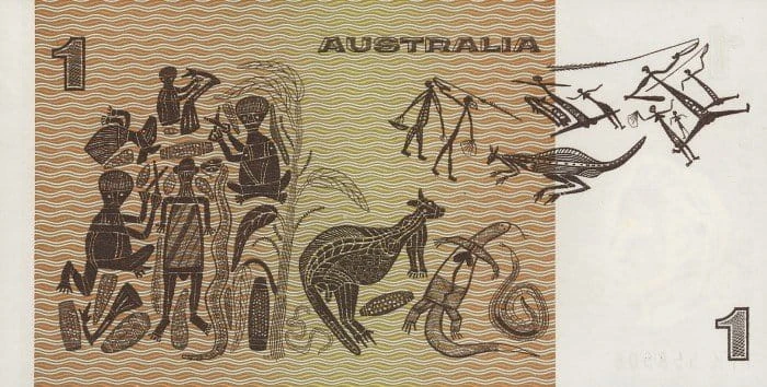 Australia 1 dolar Aborygeni 1983 P-42d