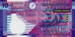 Hongkong 10 $ 2002 P-400