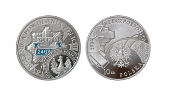 10 zł 85-lecie Policji 2004