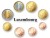 Euro set Luksemburg zestaw menniczy x 8 2017