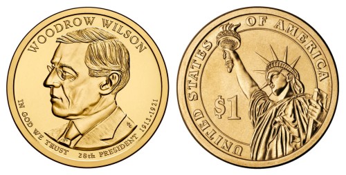 USA 1 $ Woodrow Wilson 2013 nr 28