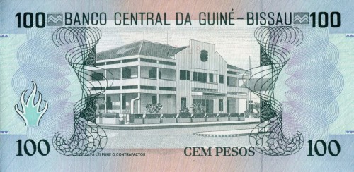 Gwinea Bissau 100 Peso D. Ramos 1990