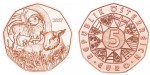 5 euro Austria Baranek wielkanocny 2017