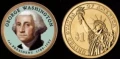 USA 1 $ George Washington 2007 nr 1 KOLOR x1