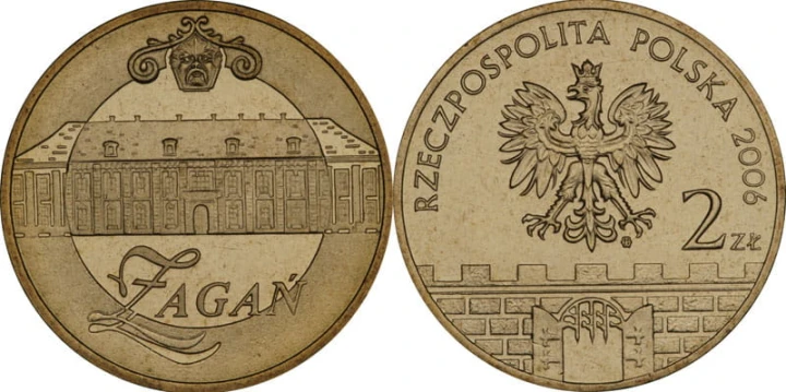 2 zł Żagań 2006