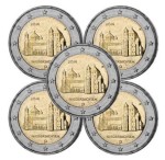2 euro x5 Niemcy Niedersachsen 2014