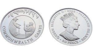 Falklandy 50 p Igrzyska Commonwealth 2002