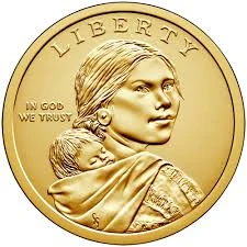 USA 1 $ Rdzenni Amerykanie Jim Thorpe 2018
