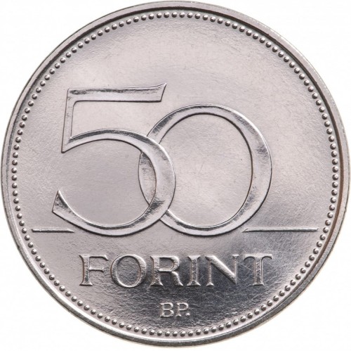 Węgry 50 forintów Zapasy 2018