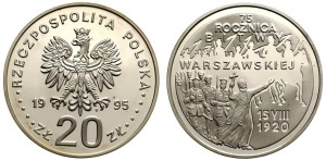 20 zł 75. rocznica Bitwy Warszawskiej 1995