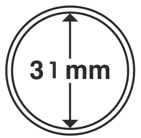 Kapsel 31 mm idealny na 50 tenge