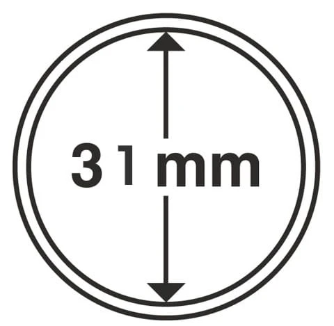 Kapsel 31 mm idealny na 50 tenge