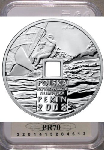 10 zł Olimiada w Pekinie otwór 2008 PR 70