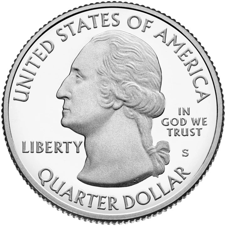 USA 25 c Park narodowy Ozark Riverways 2017 nr 38