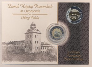 5 zł Zamek Książąt Pomorskich 2016 nr 6 + blister