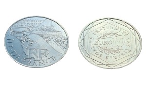 10 € Francja  Ile de France 2011