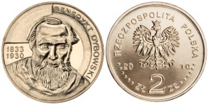 2 zł Benedykt Dybowski 2010