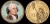 USA 1 $ John Adams 2007 nr 2  KOLOR x1