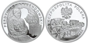 10 zł Ferdynand Ossendowski 2011