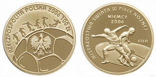 100 zł Mistrzostwa Świata w Piłce Nożnej, Niemcy 2006