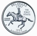 USA 25 c Delaware 1999 