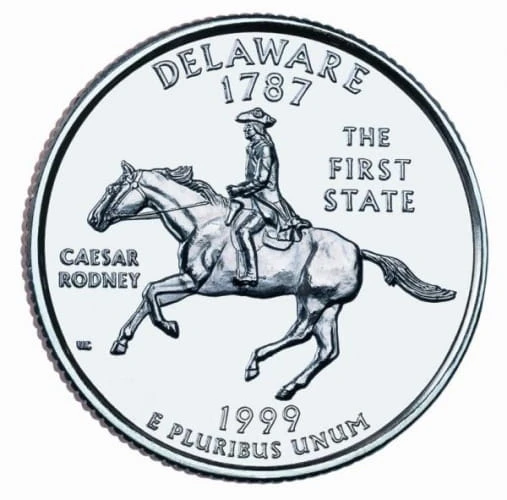 USA 25 c Delaware 1999 