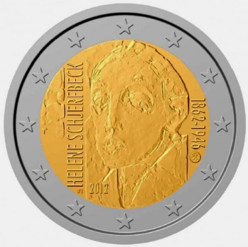 2 euro Finlandia Helene Schjerfbeck 2012