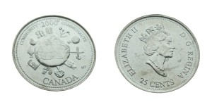 Kanada 25 c Community 2000