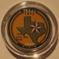 USA 25 c Texas 2004 KOLOR