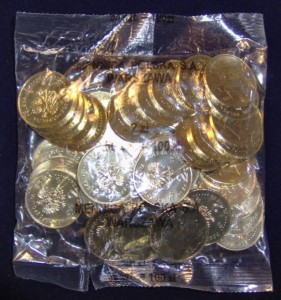 2 zł worek 50 szt. 30 rocznica powstania NZS 2011