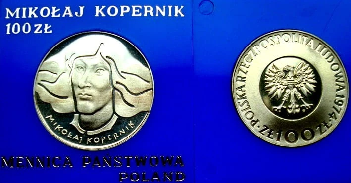 100 zł Kopernik Mikołaj 1974