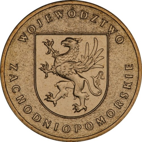 2 zł Województwo zachodniopomorskie 2005