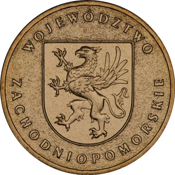 2 zł Województwo zachodniopomorskie 2005
