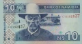 Namibia 10 dolarów Springbok 2001 P-4c