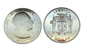 Jamajka 1 $ Pierwszy premier 1973