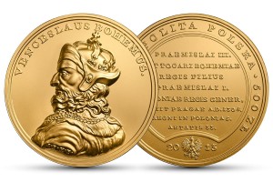 500 zł Skarby Stanisława Augusta –Wacław II Czeski  2013 