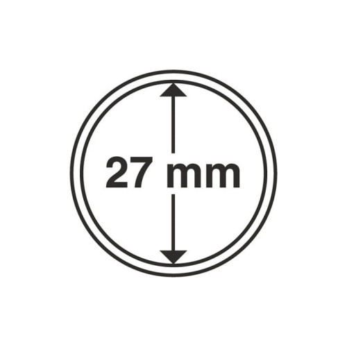 Kapsel 27 mm idealny na 2 zł GN