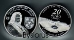 Francja 20 € Stanisław Leszczyński Ag 5oz. 2007