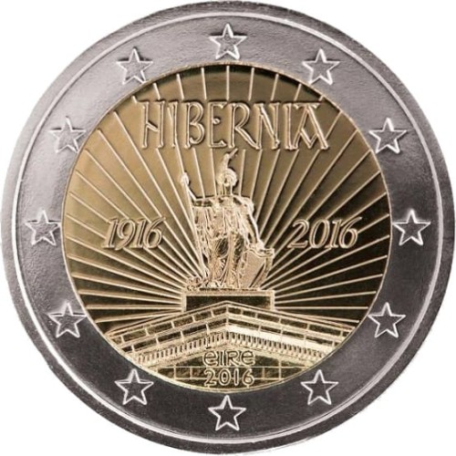 2 € Irlandia 100 lecie Powstania Wielkanocnego Hibernia 2016.jpg