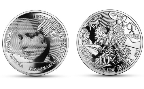 10 zł Agnieszka Osiecka 2013
