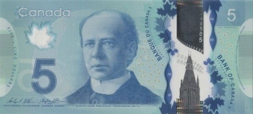 Kanada 5 $ Kosmonauci 2013 P-106c